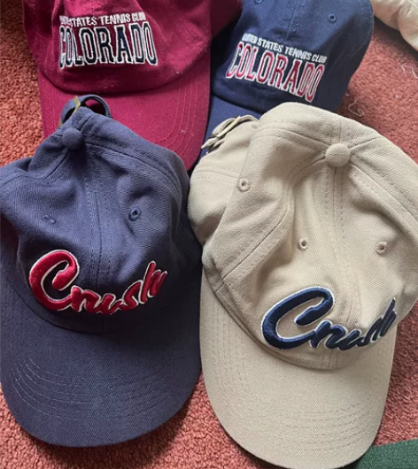 【博主闲置】 美式复古刺绣软顶棒球帽男女同...