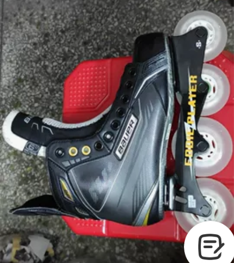 冰球轮滑球曲棍球鞋冰刀改轮子,轮子改冰刀(...