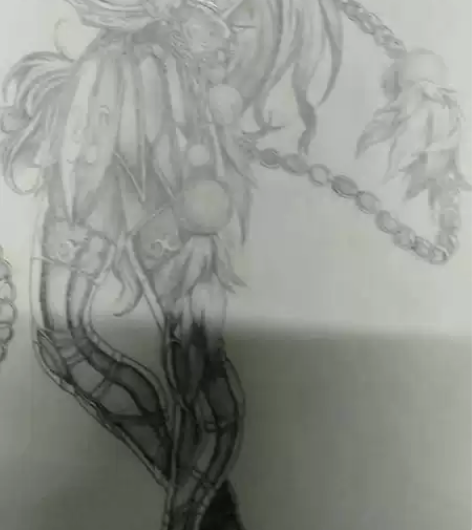 #素描速写#铅笔临摹神圣传说天蝎座， 工笔...