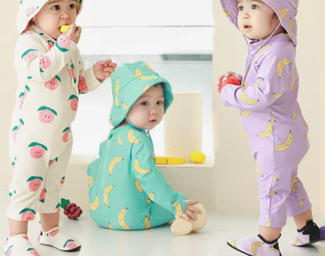 【狂欢价】ins宝宝泳衣韩国可爱儿童连体长...