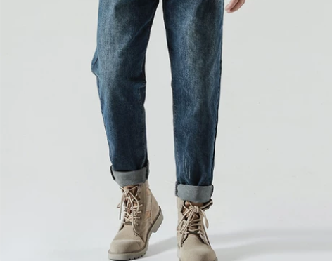 ?【女王价】牛仔裤男宽松直筒裤休闲裤男装长...