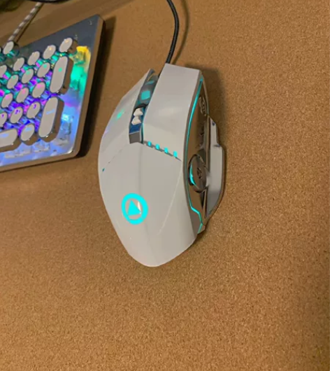 【清存货】电脑鼠标有线游戏鼠标宏吃鸡鼠标U...