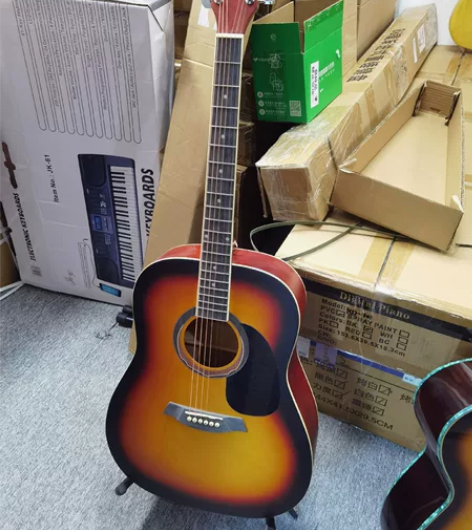 经典版41寸民谣吉他，全新出口样品特价出 ...