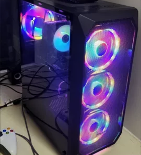 机箱散热风扇炫彩版，使用1个月，几乎全新，...