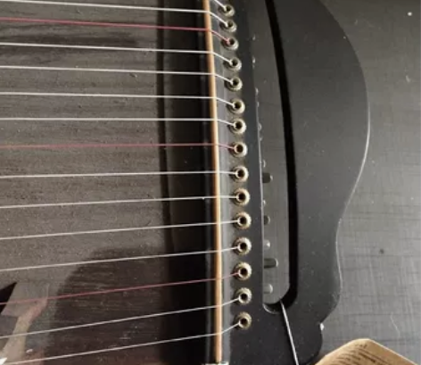 古筝，放置有一点久了，不过质量非常好，现在...