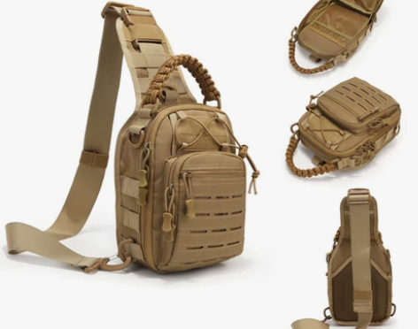 全新新款多功能激光胸包 户外运动旅行防水便...