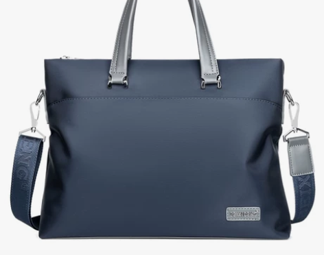 男包手提包牛津纺男士公文包横款商务休闲韩版电脑单肩斜挎帆布包...