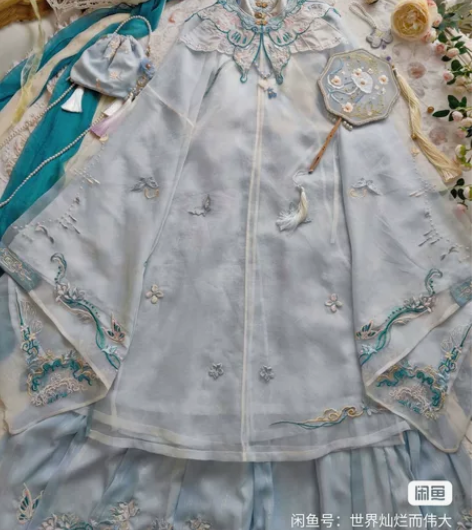 五五年原创汉服云水谣全套五件 全套xs 标...