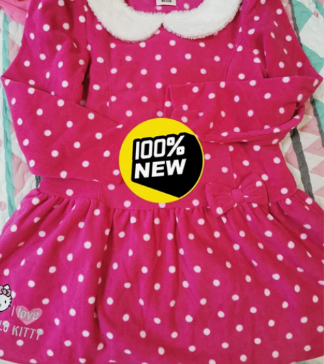 HelloKitty全新 秋冬款连衣裙 打...