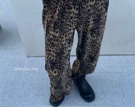 THESUMEY 2020 高腰直筒休闲裤...