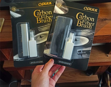 【包邮】LP黑胶清洁套装OPULA欧普拉唱片扫碳纤维清洁水除...