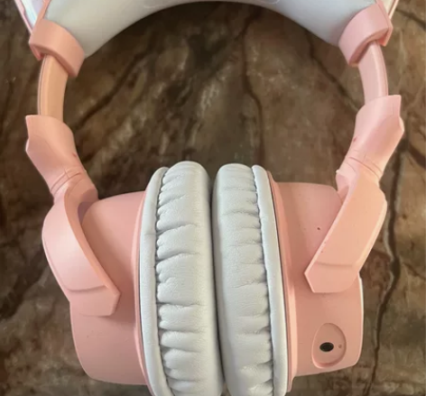 妖舞猫耳耳机4代粉色 几乎全新，就戴了一两...