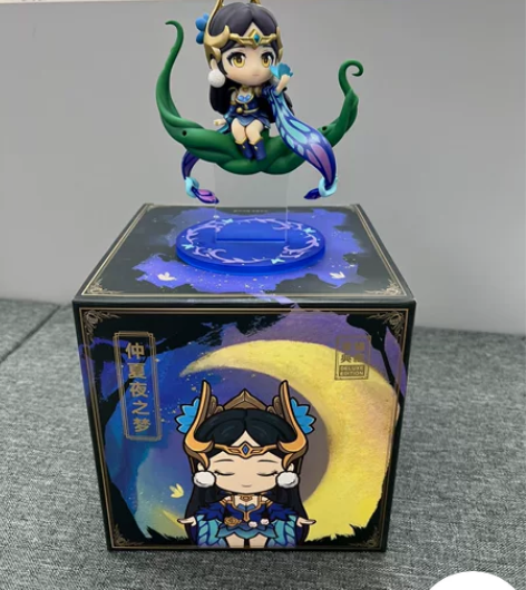 王者荣耀正版 Q版手办 仲夏夜之梦貂蝉 官...