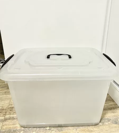 超大透明收纳箱，搬家转让。 广州燕岗附近小...