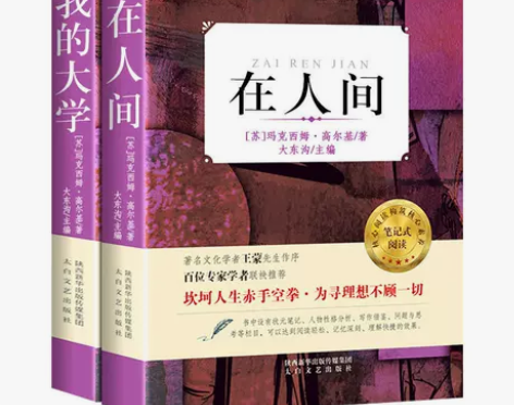 【附考题】在人间我的大学正版包邮高尔基三部...