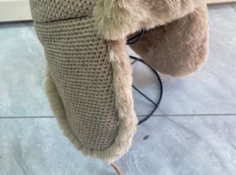 实体店加厚雷锋帽原价49现28包邮。内里纯...