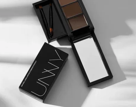 unny眉粉女三色眉膏眼影修容三合一防水自...