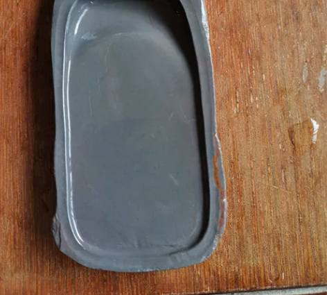 端砚老坑岩实用砚13.6/6.5/1.5厘...