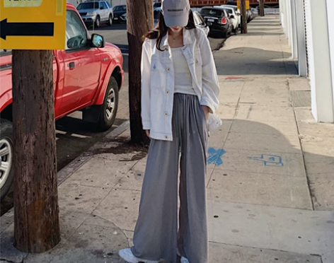 徐琳家裤子女宽松阔腿裤高腰 宝贝一经售出概...