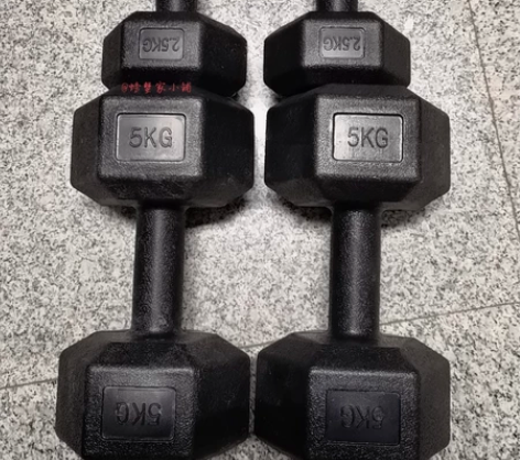 全新10公斤/15公斤/20kg六角哑铃男...