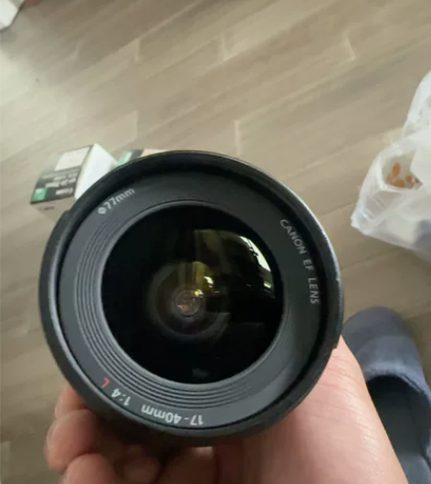 ?EF17-40F4 佳能红圈镜头 想做淘...