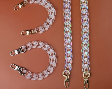 全新手机挂绳防丢安全手提链条亚克力防摔解放...