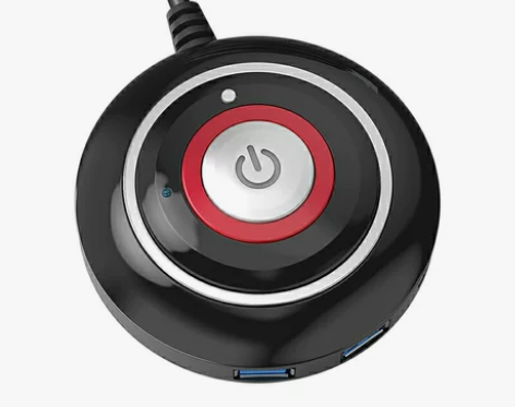 闲置全新电脑桌面开关按钮 台式机网吧主机电...