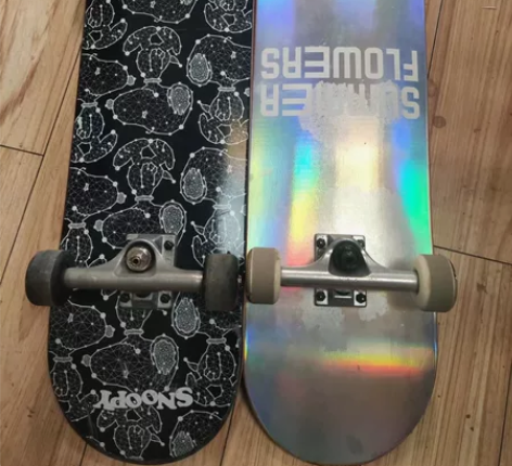 两台dbh的专业滑板，都是400多买的，成...