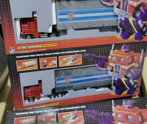 全新未开封变形金刚G1复刻KO版原色黑白透...