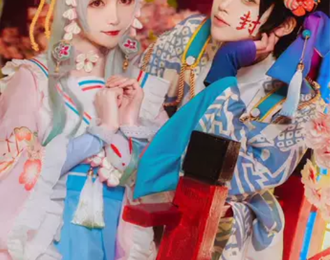 八寻宁宁和服cos 全新，假毛配饰都在，很...