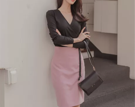 职业半身裙女显瘦2022夏韩版修身高腰气质...