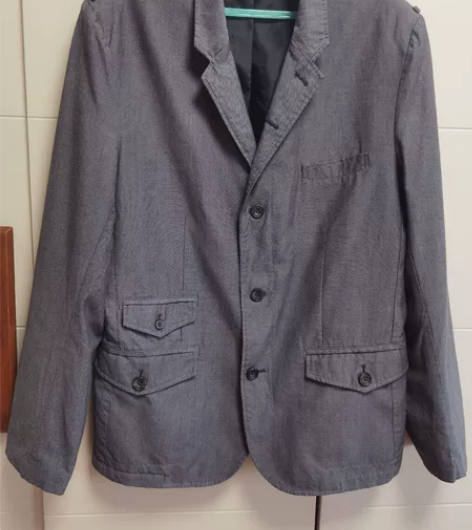H.M男士休闲西服外套，两穿可以当西服也可...