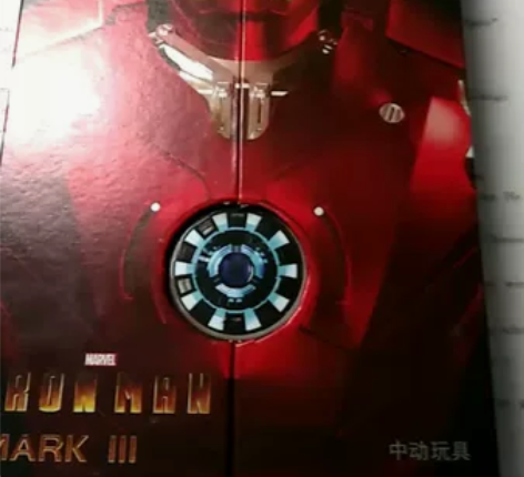 中动手办，钢铁侠MK3 替换手型里少一个绝无把玩全新未拆...