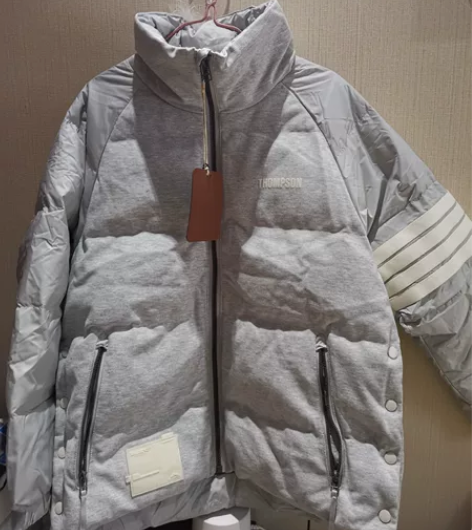 全新男士羽绒服90绒带吊牌 尺码L码 不议...
