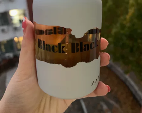 zara black全新香水 绝版奶瓶 全...