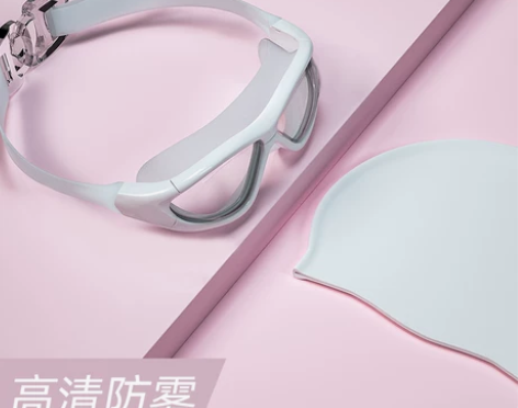 泳镜防水防雾高清近视男女儿童大框专业潜水眼...