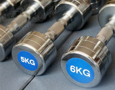 钢制哑铃 家用电镀纯钢哑铃 男 女 儿童通...