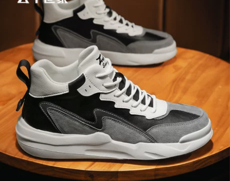 公牛世家男鞋冬季老爹鞋男运动休闲秋冬男士板...