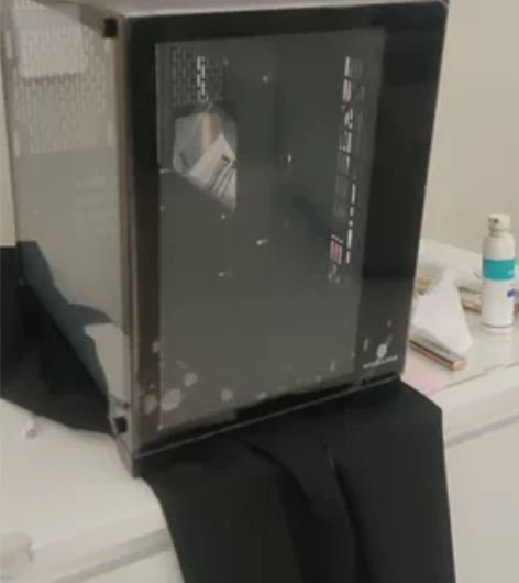 玩嘉孤勇者mini海景房机箱,黑色,全新仅...