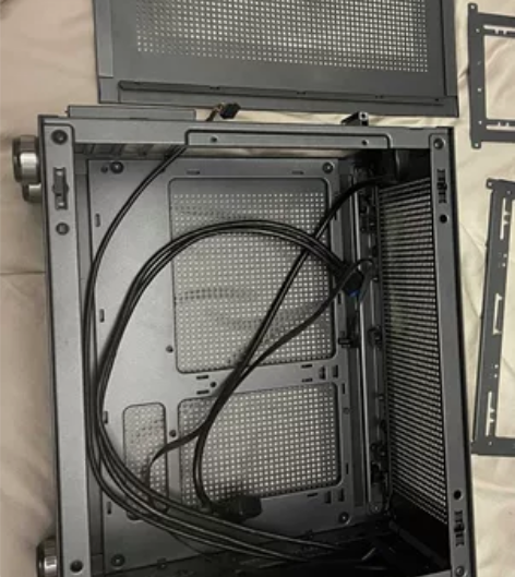 先马趣造机箱+12cm.9cm风扇，配件齐...