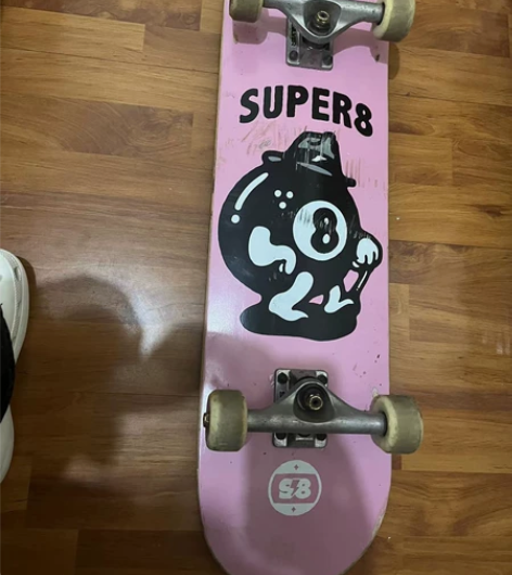 justice滑板 状态如图原价500多J...