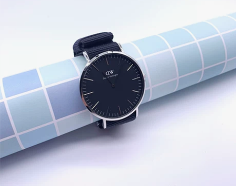 代购正品DW手表黑盘帆布40/36MM欧美...