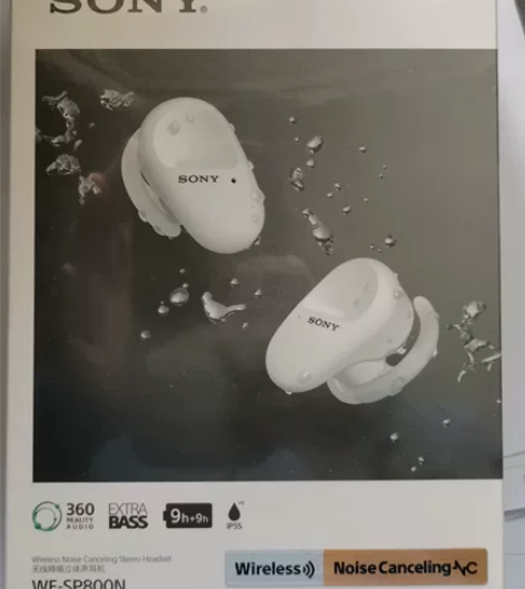 SONY/索尼 WF-SP800N 无线蓝...