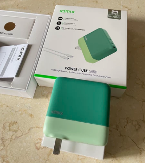 IDMIX 140W氮化镓充电器套装适用苹...