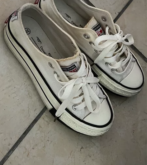 公主鞋，帆布鞋.都是36码的，公主鞋没有经...