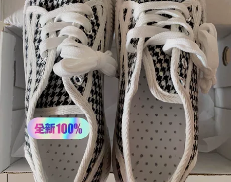 全新小帆布鞋女款 有喜欢的联系我36码数 ...