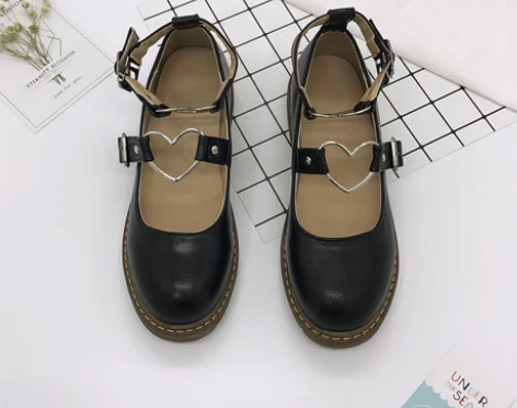 洛丽塔lolita平底牛筋单鞋可爱软妹娃娃...