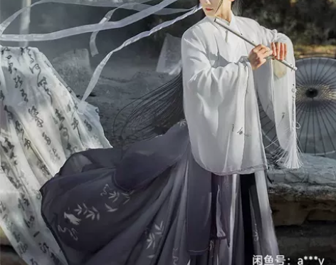 春季汉服女正品原创中国风汉服男侠客古装交领...