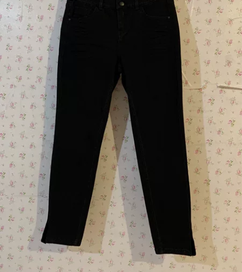 only牛仔裤S码 高腰牛仔裤 磨毛薄绒款...