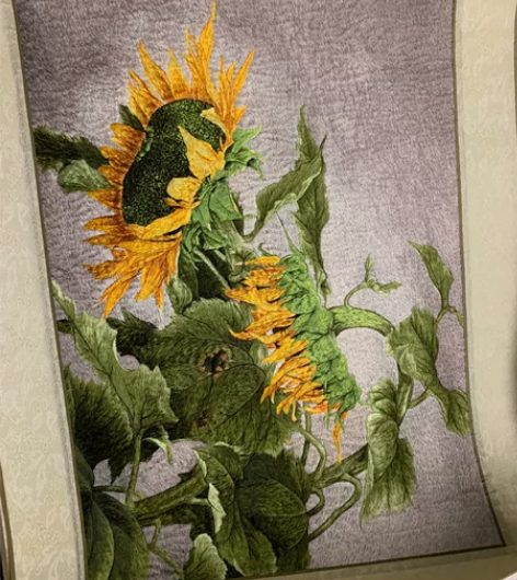 刺绣画，全新，没有裱框。画尺寸56*38 ...